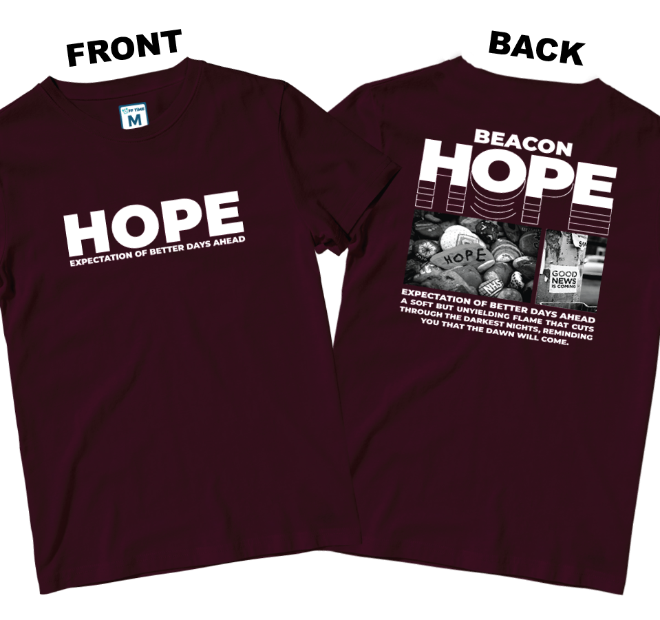 Cotton Shirt: Hope (Front and Back)