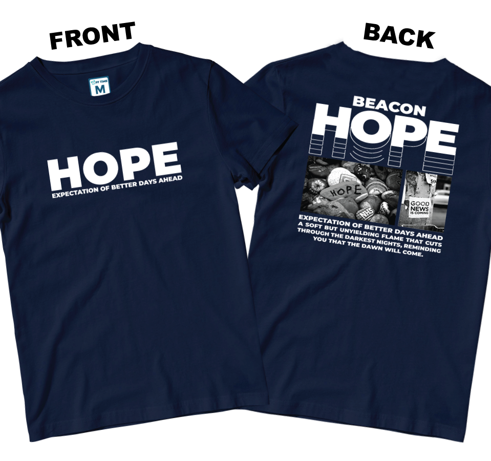 Cotton Shirt: Hope (Front and Back)