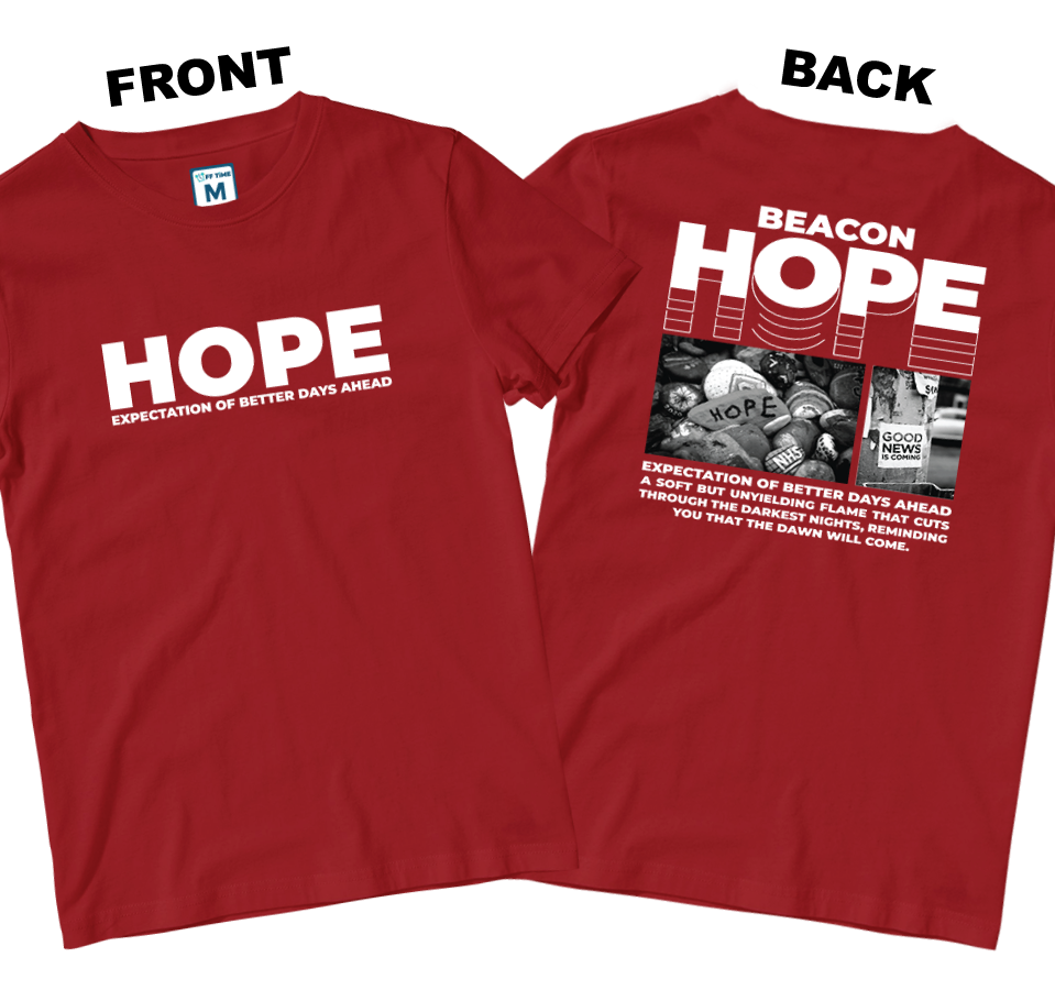 Cotton Shirt: Hope (Front and Back)