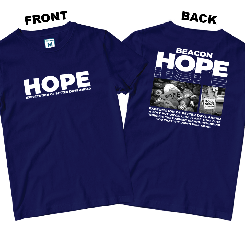 Cotton Shirt: Hope (Front and Back)