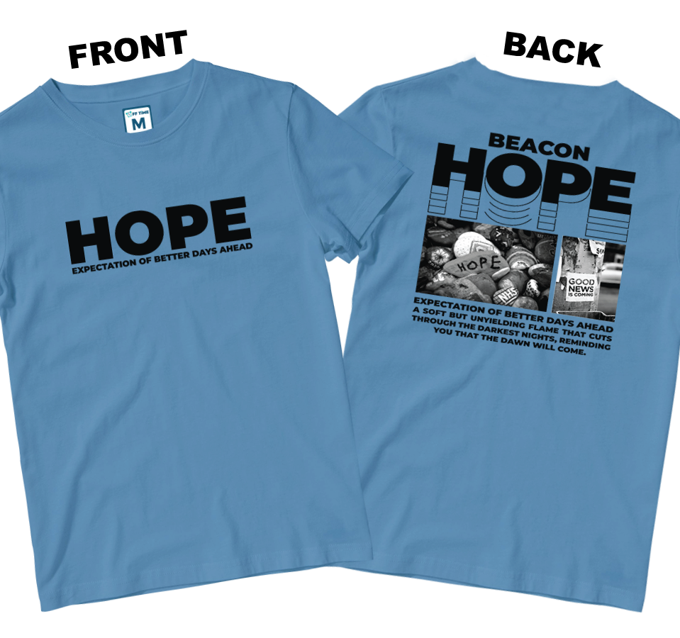 Cotton Shirt: Hope (Front and Back)