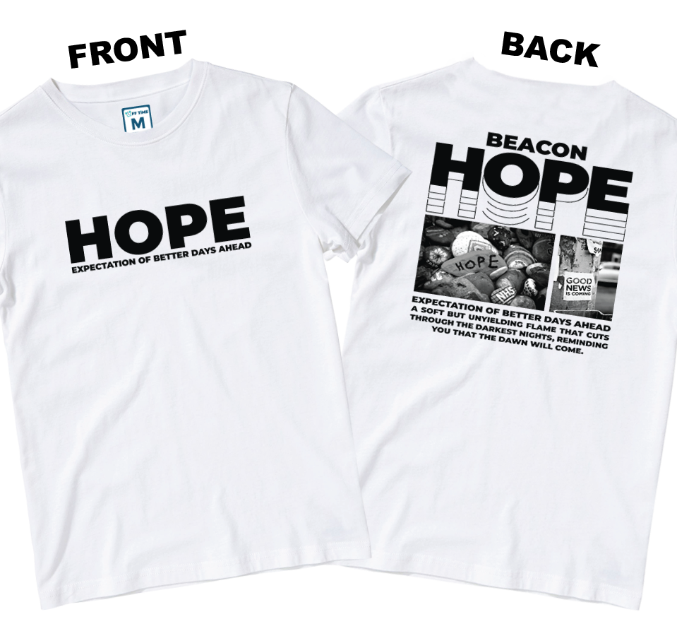 Cotton Shirt: Hope (Front and Back)