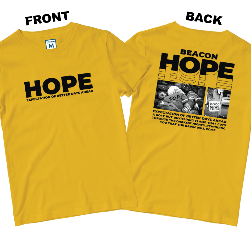 Cotton Shirt: Hope (Front and Back)