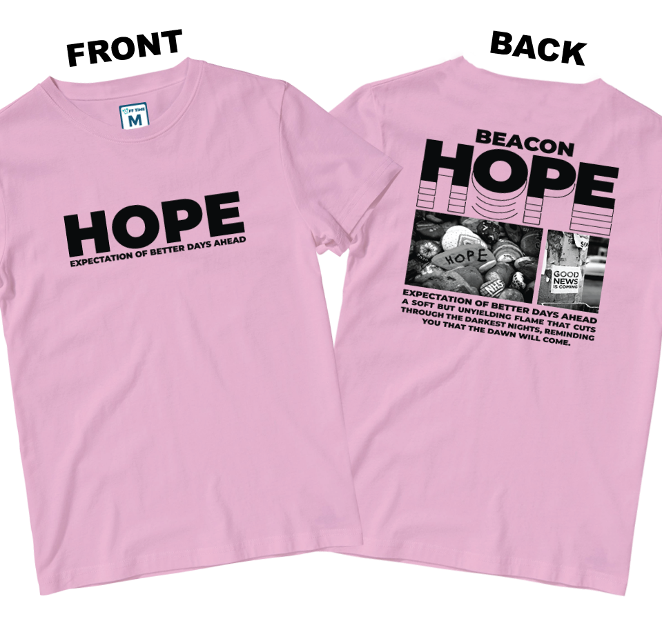 Cotton Shirt: Hope (Front and Back)