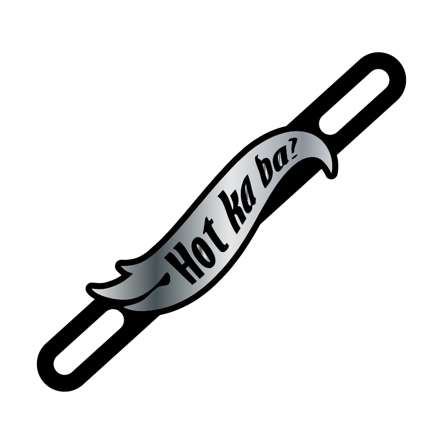 Motorcycle Plate Badge: Hot Ka Ba?