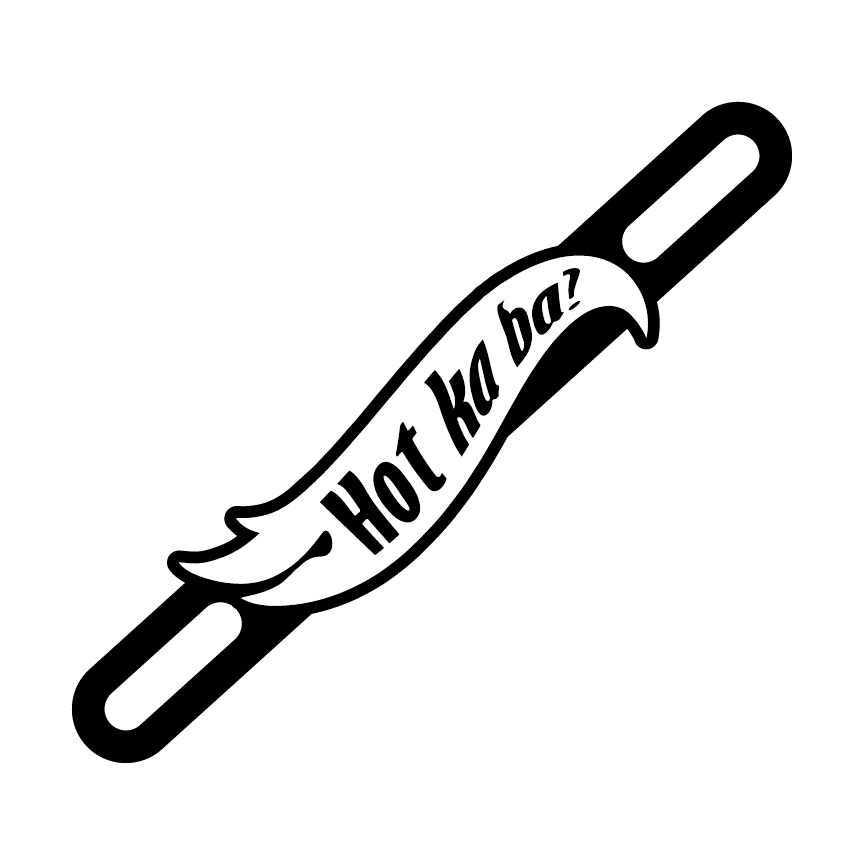 Motorcycle Plate Badge: Hot Ka Ba?