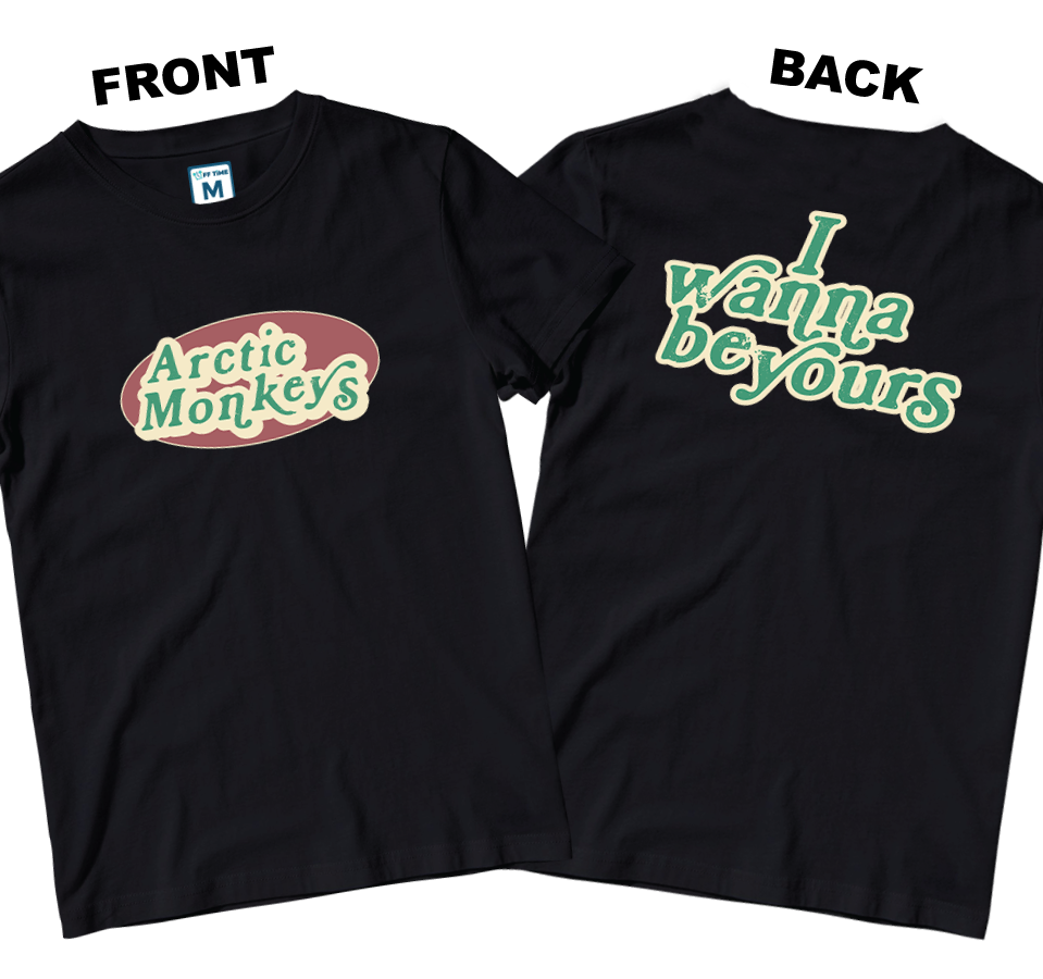 Cotton Shirt: I Wanna Be Yours (Front and Back)