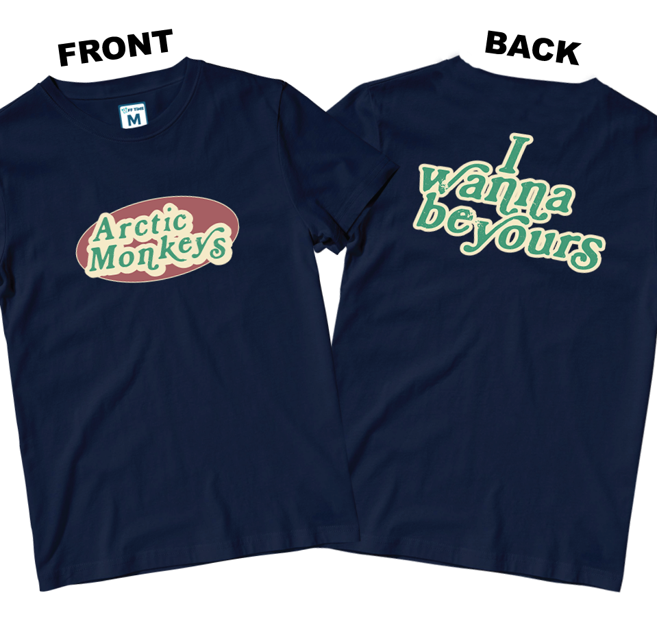 Cotton Shirt: I Wanna Be Yours (Front and Back)
