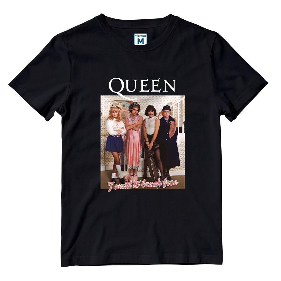 Cotton Shirt: I Want To Break Free