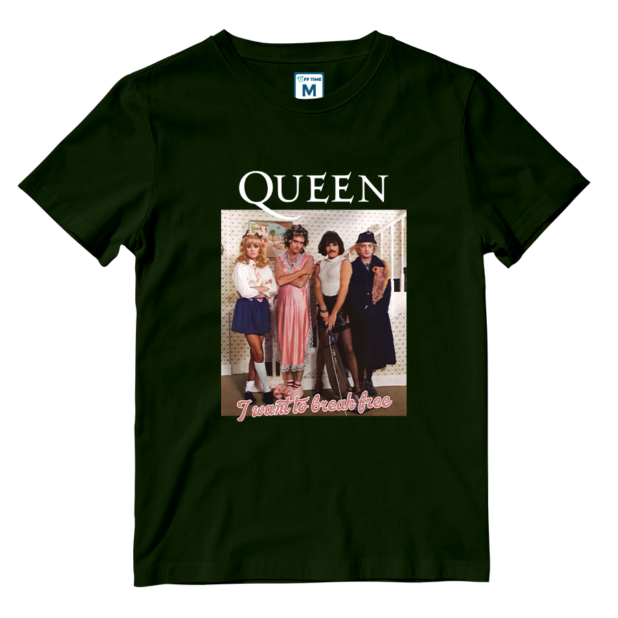 Cotton Shirt: I Want To Break Free