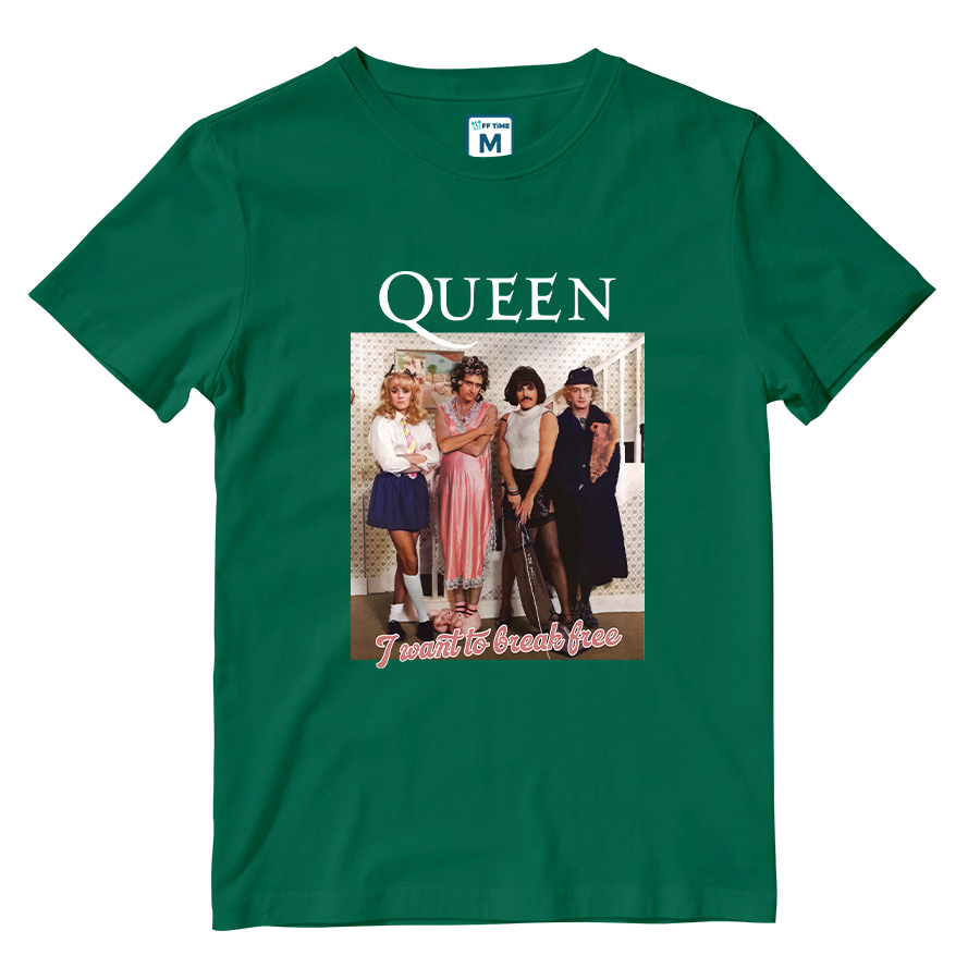 Cotton Shirt: I Want To Break Free