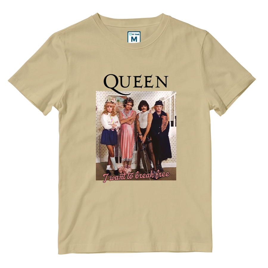 Cotton Shirt: I Want To Break Free