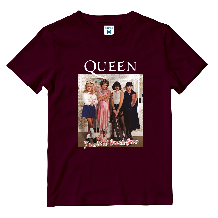 Cotton Shirt: I Want To Break Free