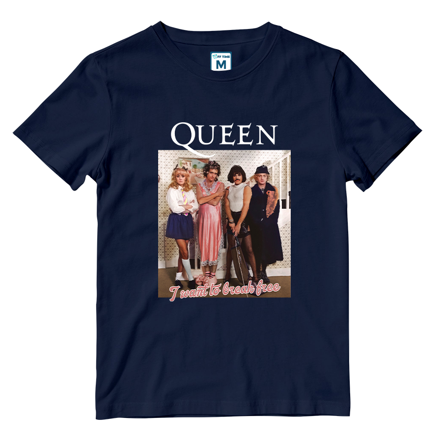 Cotton Shirt: I Want To Break Free