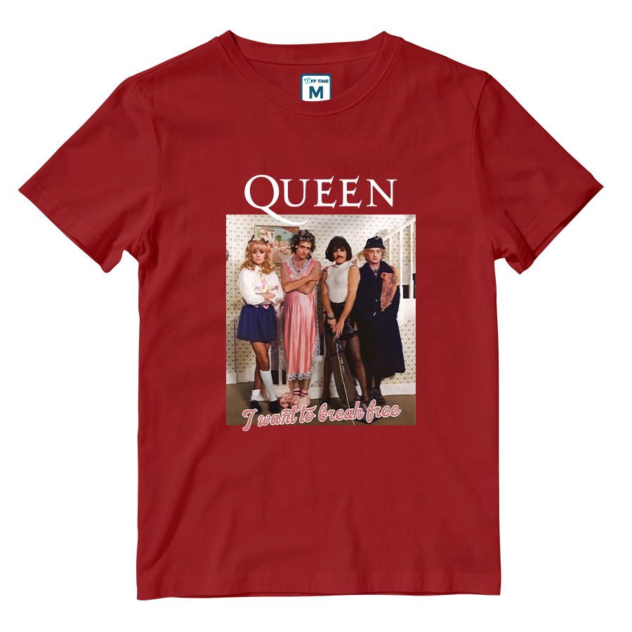 Cotton Shirt: I Want To Break Free
