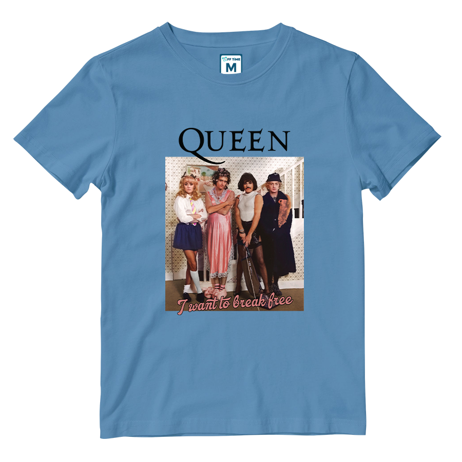 Cotton Shirt: I Want To Break Free