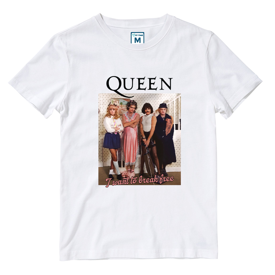 Cotton Shirt: I Want To Break Free