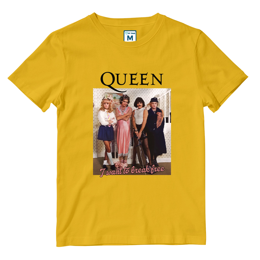 Cotton Shirt: I Want To Break Free
