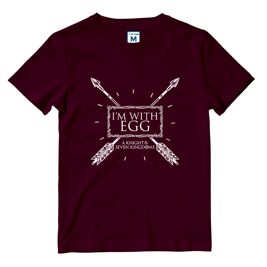 Cotton Shirt: Im With Egg