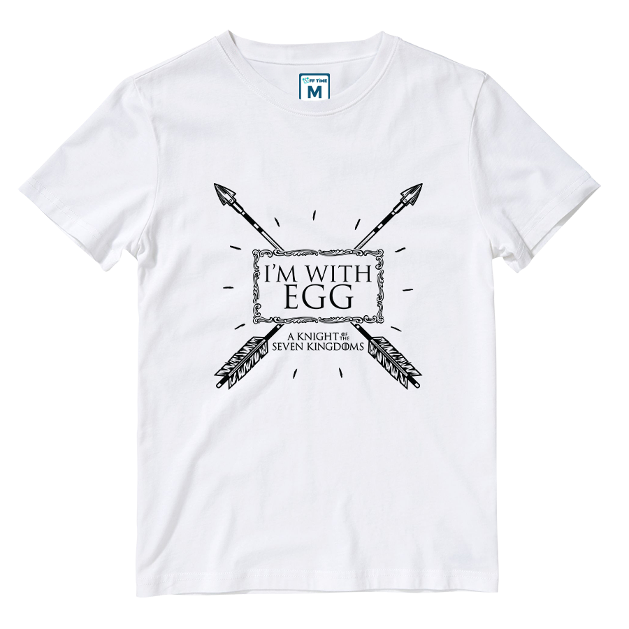 Cotton Shirt: Im With Egg