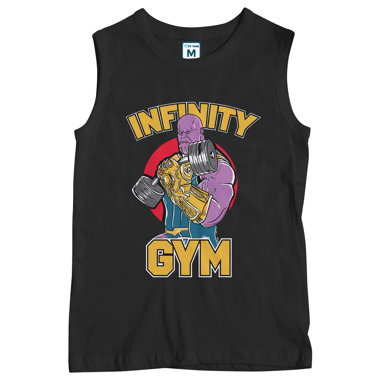 Sleeveless Drifit Shirt: Infinity Gym