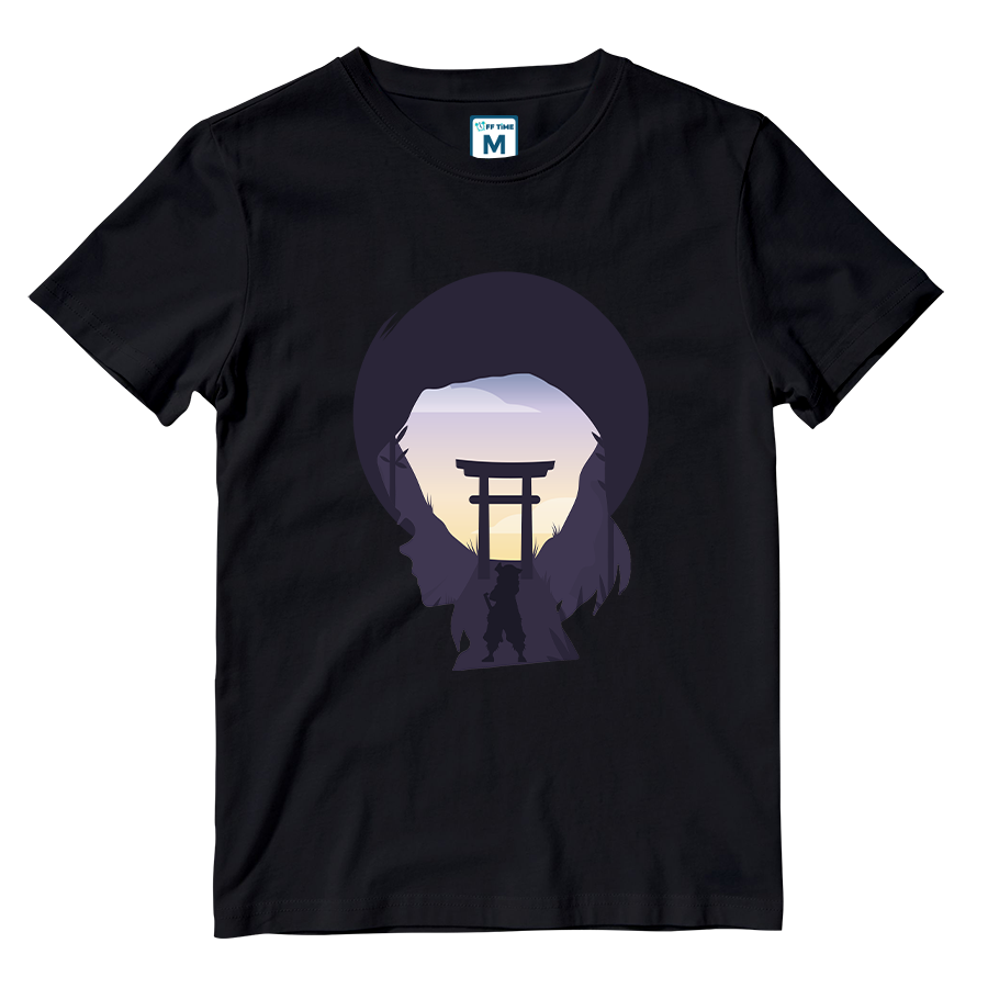 Cotton Shirt: Inosuke Silhouette
