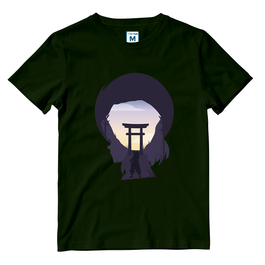 Cotton Shirt: Inosuke Silhouette