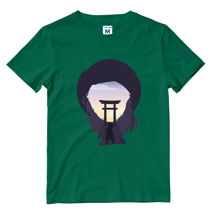 Cotton Shirt: Inosuke Silhouette