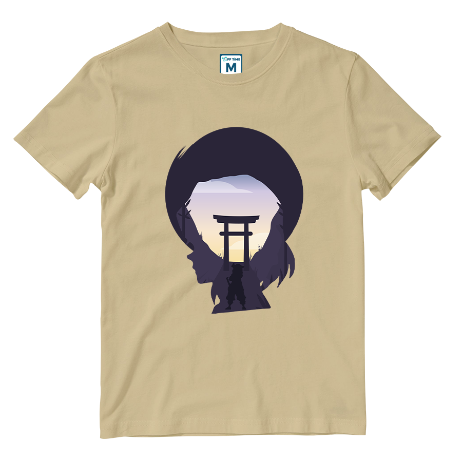 Cotton Shirt: Inosuke Silhouette