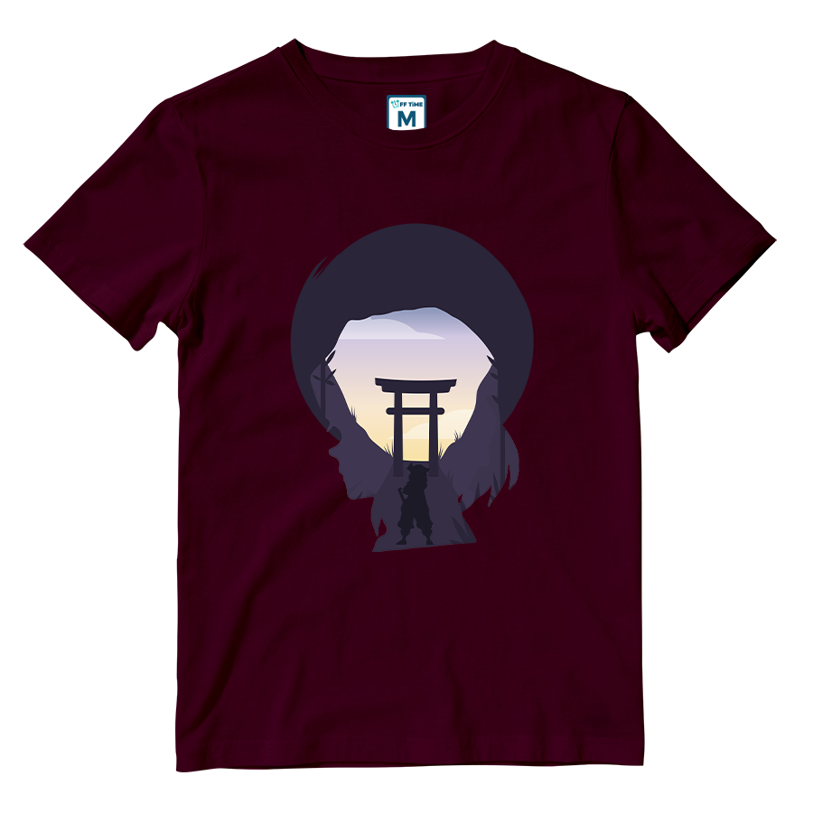 Cotton Shirt: Inosuke Silhouette