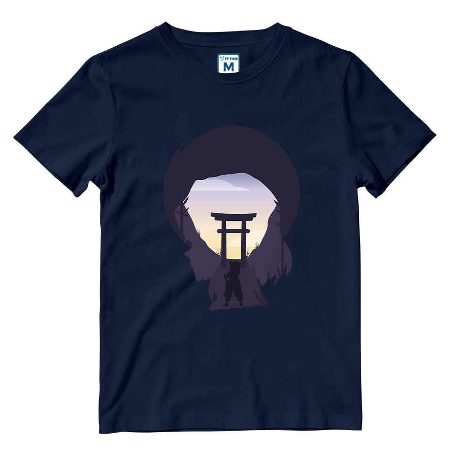 Cotton Shirt: Inosuke Silhouette