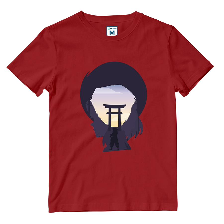 Cotton Shirt: Inosuke Silhouette