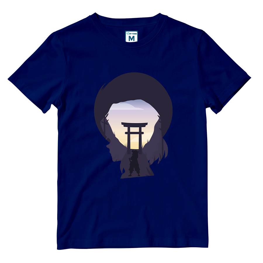 Cotton Shirt: Inosuke Silhouette