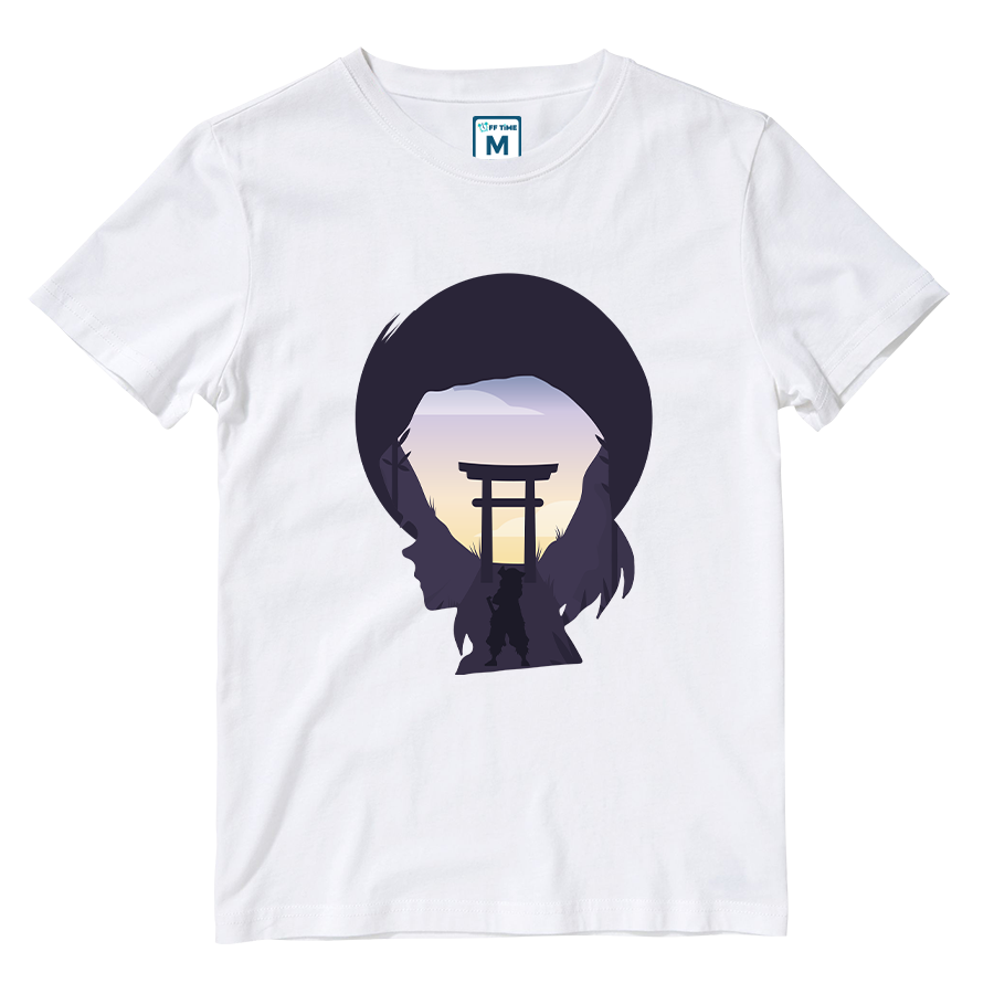 Cotton Shirt: Inosuke Silhouette