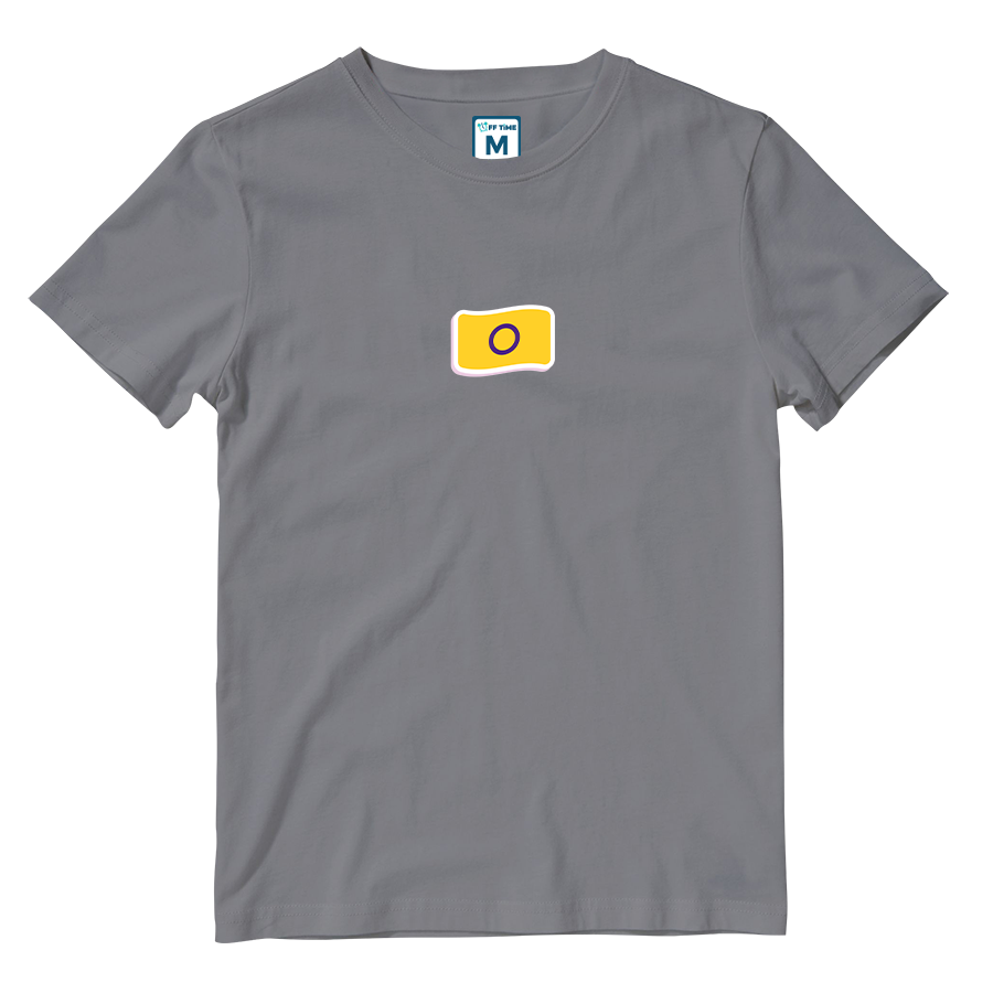 Cotton Shirt: Intersex Flag