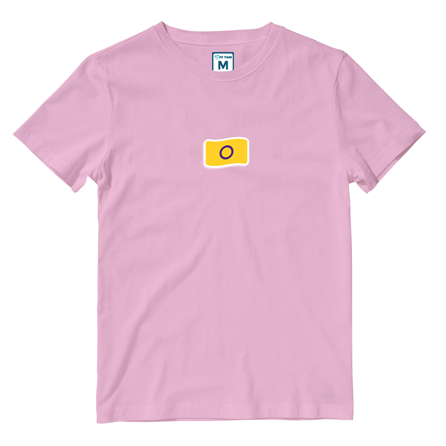 Cotton Shirt: Intersex Flag