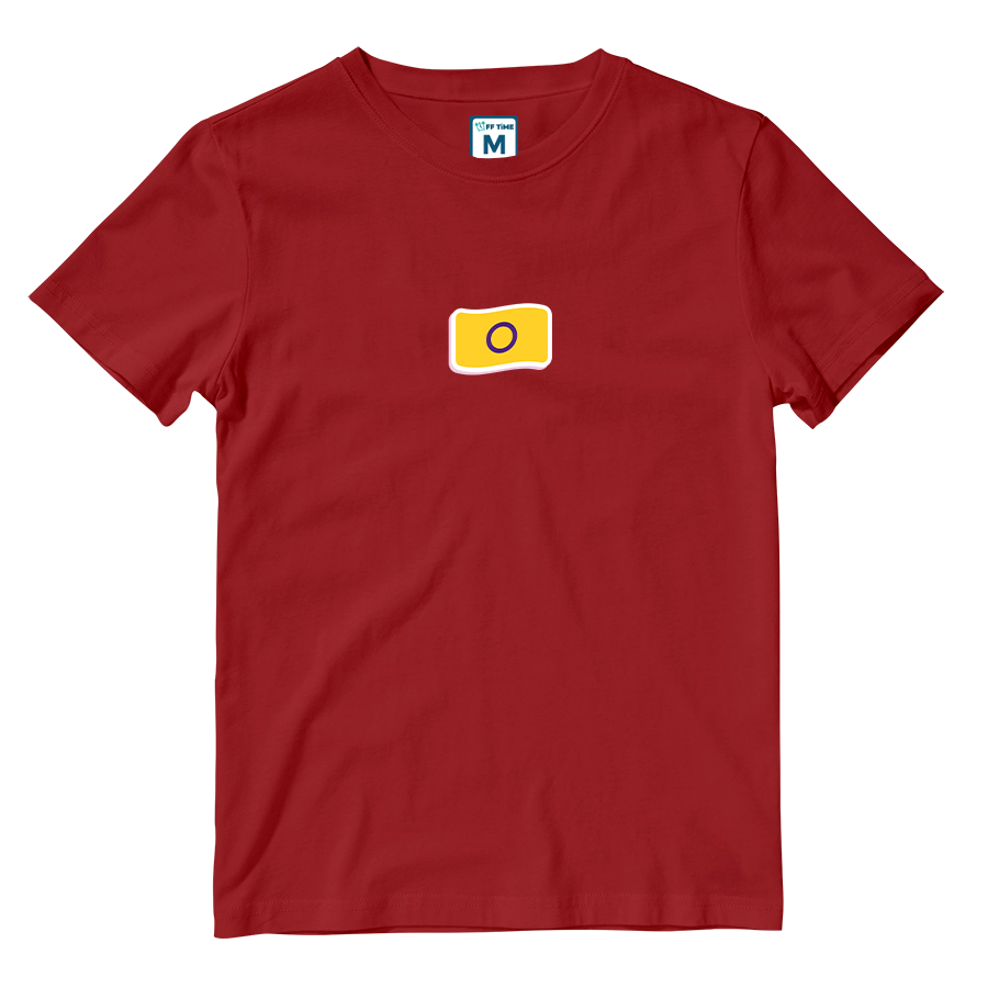 Cotton Shirt: Intersex Flag