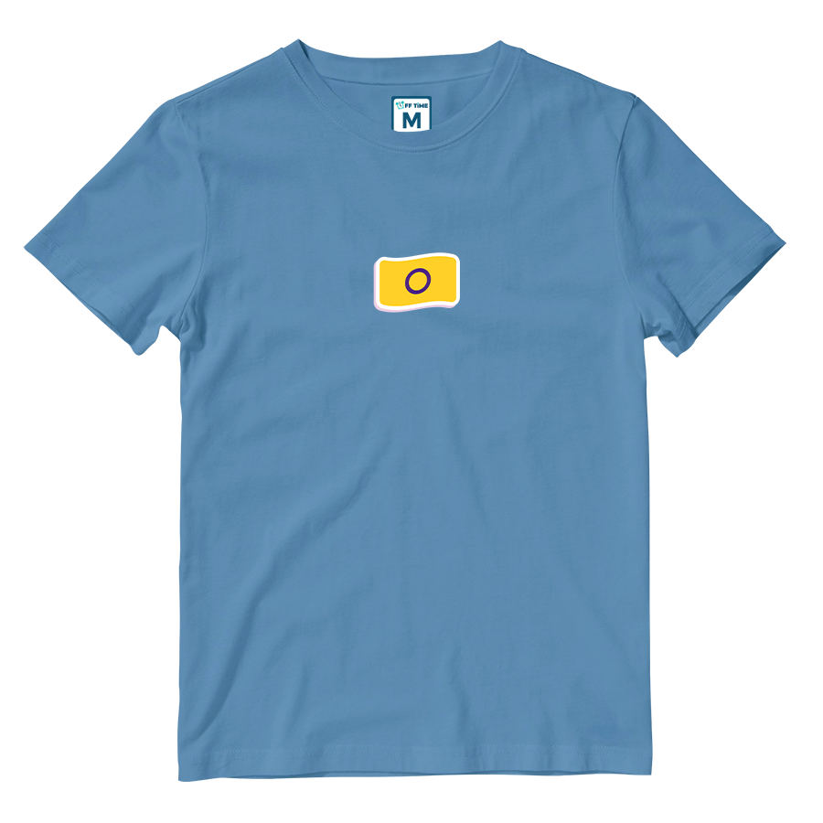 Cotton Shirt: Intersex Flag