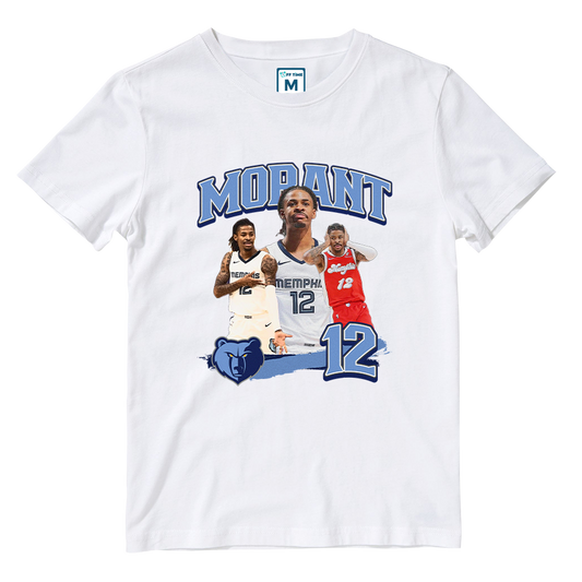 Cotton Shirt: Ja Morant