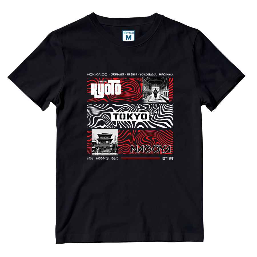 Cotton Shirt: Japan Cities