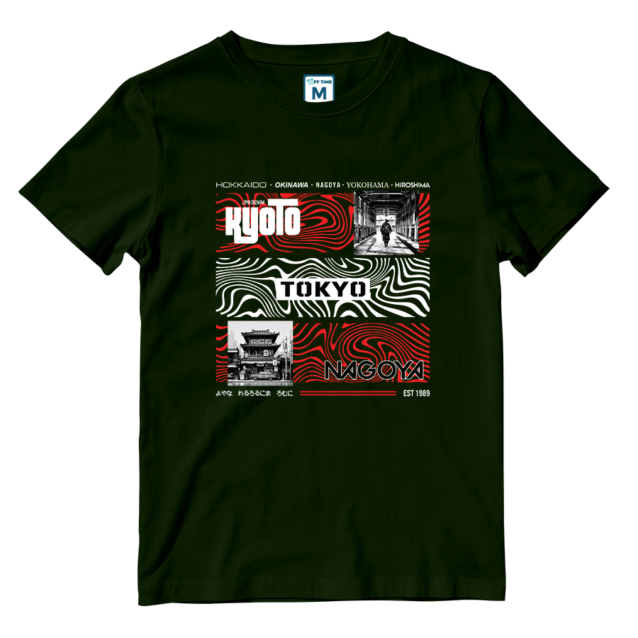 Cotton Shirt: Japan Cities