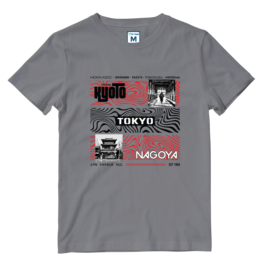 Cotton Shirt: Japan Cities