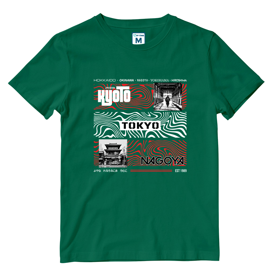 Cotton Shirt: Japan Cities