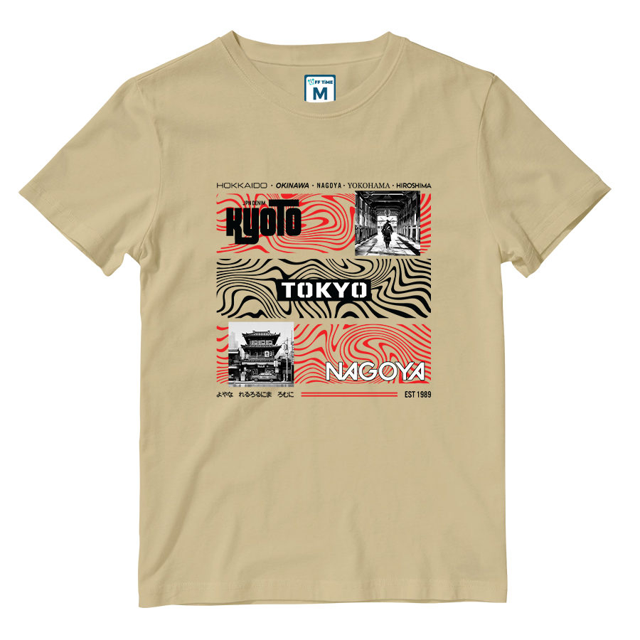 Cotton Shirt: Japan Cities