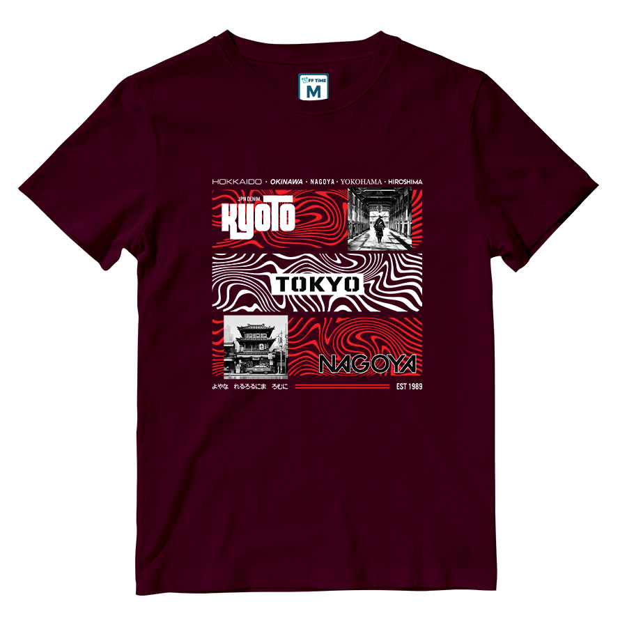 Cotton Shirt: Japan Cities