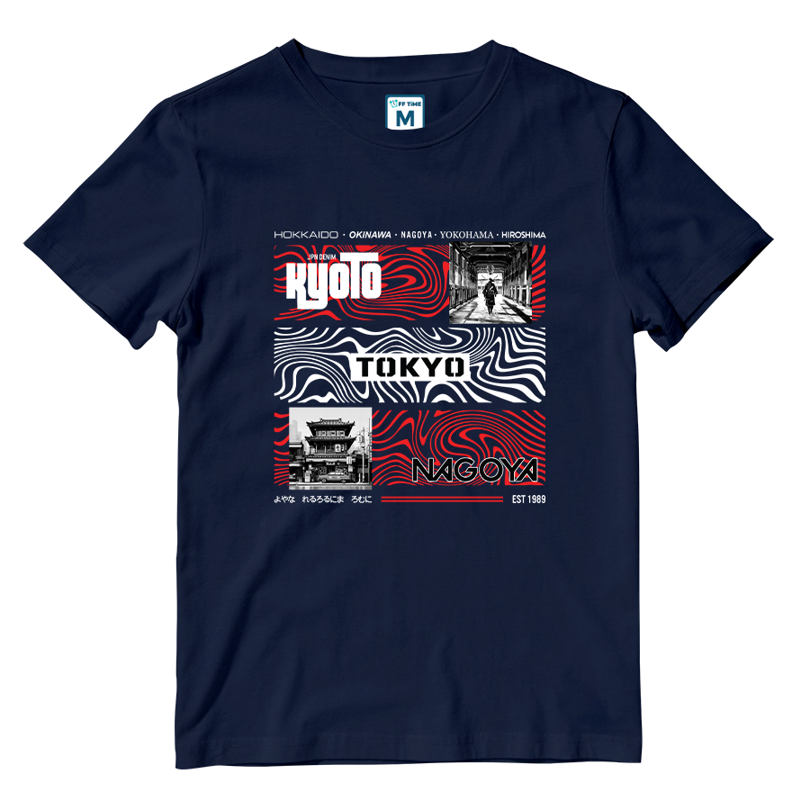 Cotton Shirt: Japan Cities