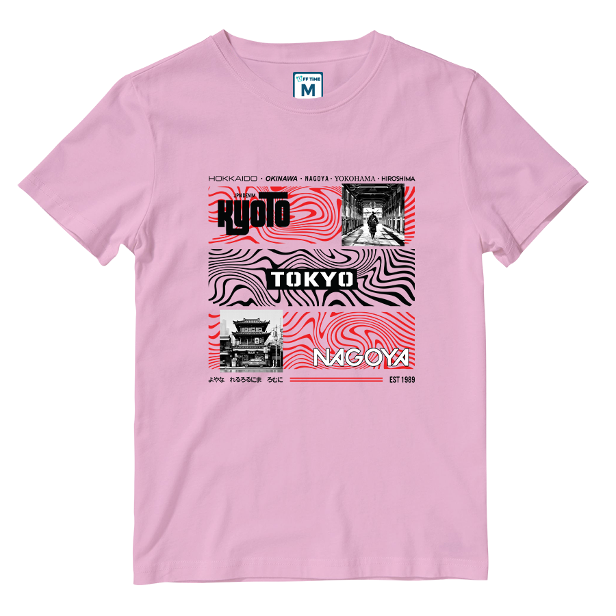 Cotton Shirt: Japan Cities