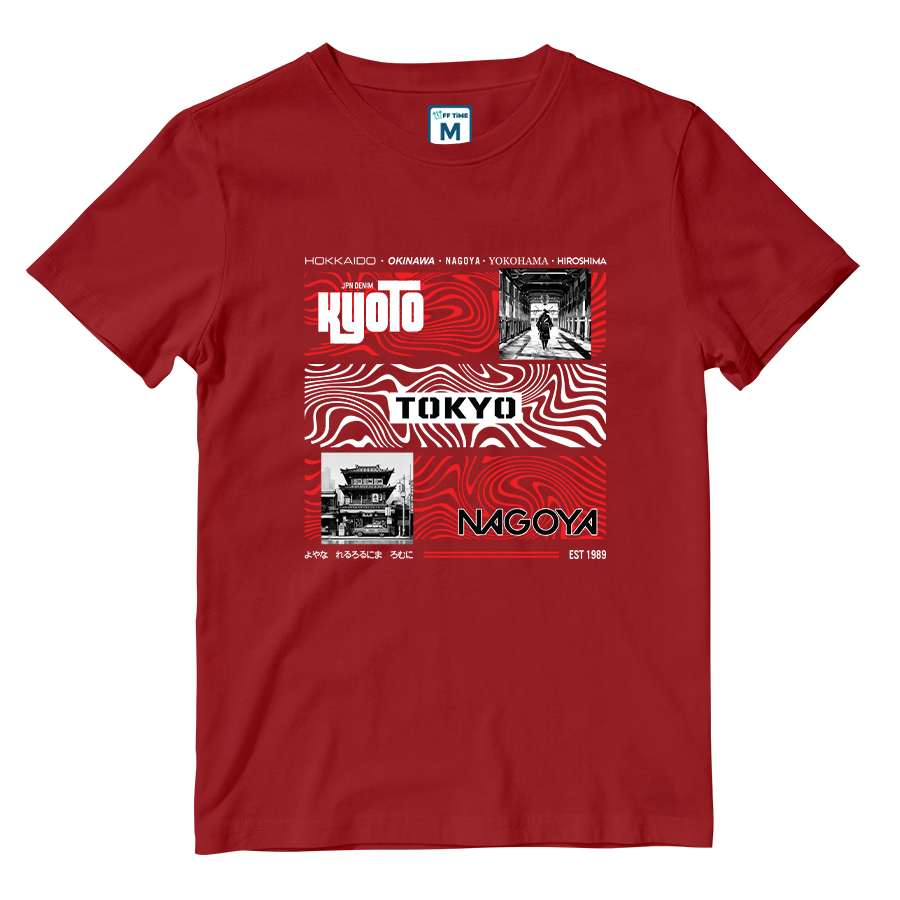 Cotton Shirt: Japan Cities