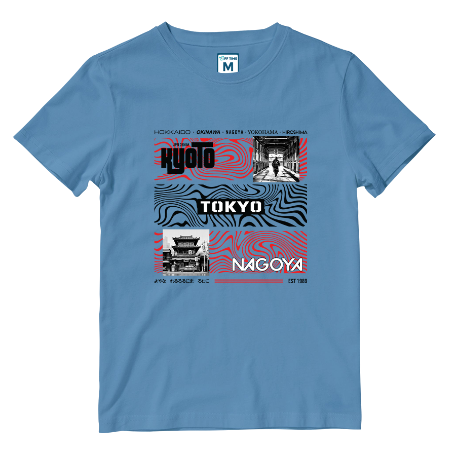 Cotton Shirt: Japan Cities