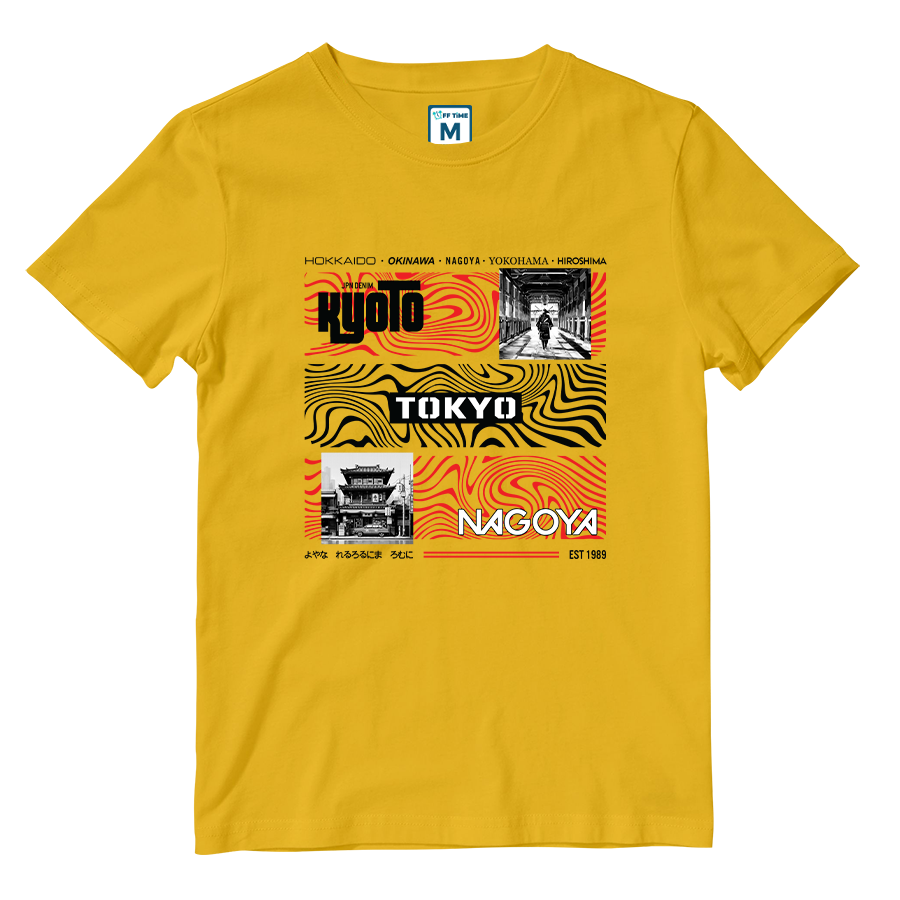 Cotton Shirt: Japan Cities